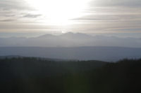 Le Pic de St Barthelmy et le Pic de Soularac depuis Roques