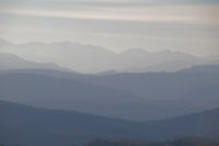 Les Pyrenees ariegeoises depuis Roques