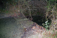 Passage  gu sur le ruisseau de Limoux