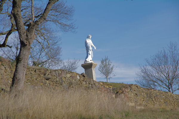 La vierge de la Chapelle du Calvaire