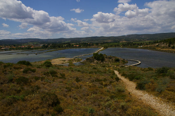 Les salins e Peyriac de Mer