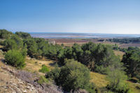 Au loin les Salins de Gruissan