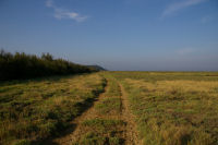 Le depart du chemin vers l'etang de Campignol