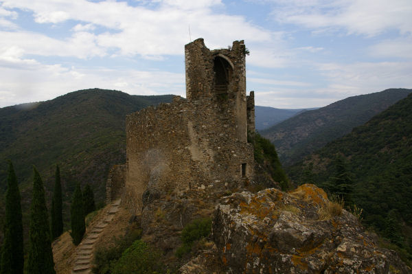 La Tour Cabaret depuis la Tour Rgine