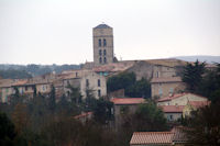 Montolieu depuis la D64