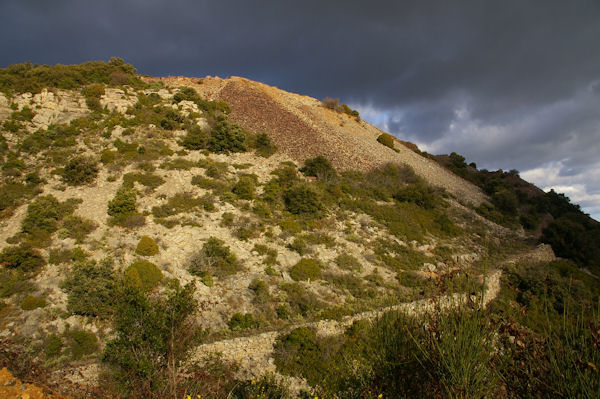 Une ancienne mine de Manganse