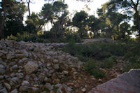 Anciennes fortifications du Cros datant du 8ieme siecle avant JC