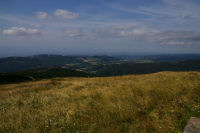 Vue de Pradelles Cabardes depuis le Pic de Nore