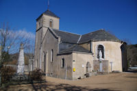 L'eglise de Lacombe