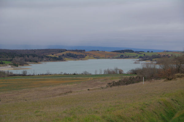 Le Lac de la Ganguise (Retenue de l_Estrade)