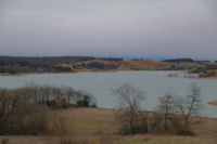 Le Lac de la Ganguise (Retenue de l'Estrade)