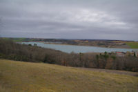 Le lac de la Ganguise vers La Maingeotte