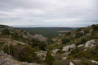 Vue vers la mer depuis Malementide