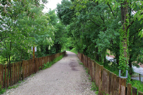 La Voie Verte entre La Trivalle et Olargues