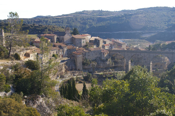 Le joli village de Minerve