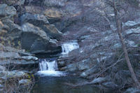 Cascades en gradins sur le Briant