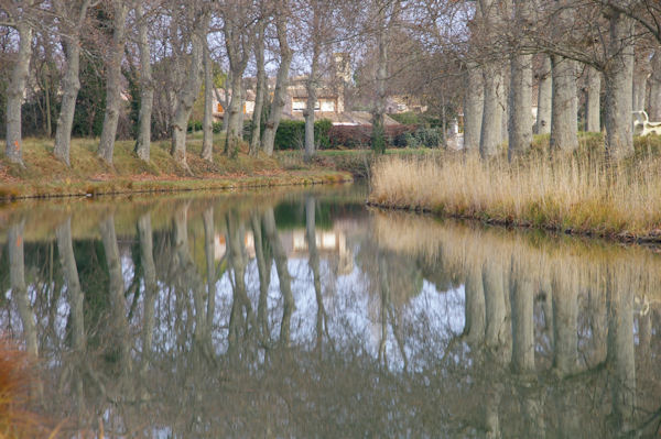 Le Canal du Midi vers Mailhac