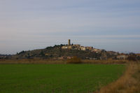 Montady depuis l'tang