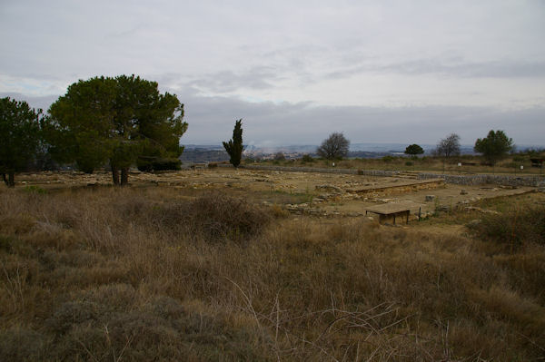 Fouilles archologiques  l'Oppidum d'Enserune