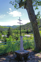 Croix de la Resistance a St Pons de Thomieres