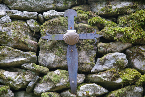 Sur le mur de la jasse dal Baccut