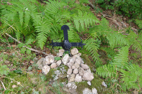 Balisage dans le vallon du ruisseau de la Capt