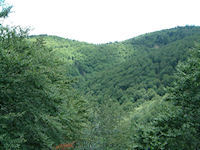 Le Cap Brion depuis la Combe Longuet