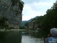 Les Gorges du Tarn vers Les Dtroits