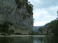 Les Gorges du Tarn vers Les Dtroits