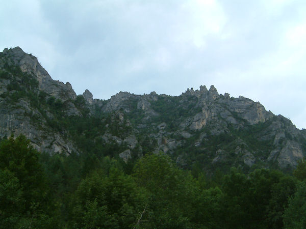 Les Gorges du Tarn vers La Croze