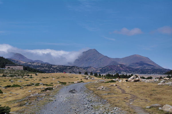 Le barrage des Bouillouses en vue