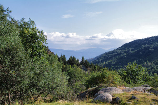 La vallée inférieure de la rivière d_Angoustrine