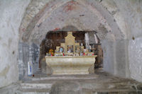 L'autel de la chapelle de Sant Marti d'Envalls