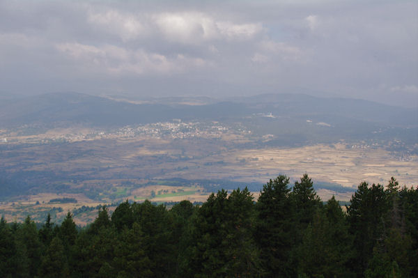 Fontromeu depuis le tlski de Roques Blanches