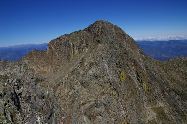 Le Pic du Canigou depuis le Pic Barbet