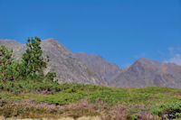 Le Puig Carlit encadr par le Tossal Colomer et le Carlit de Baix