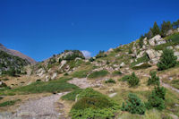 Petit col menant a l'Estany de Sobirans