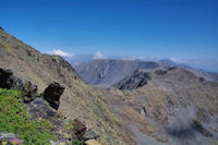 La crte Nord Est du Puig Carlit