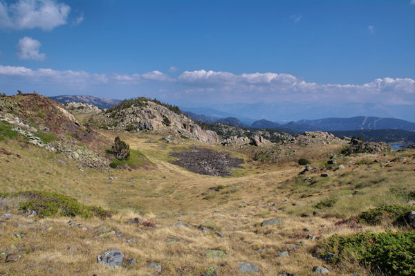 Une combe au dessus de l_Estany de Trebens