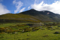 Les Pic de Tossal Mercader et de Querforc depuis la Coma d en Garcia