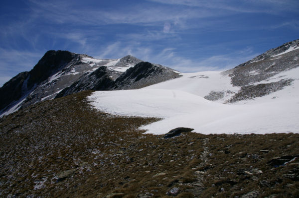 Le Puig de Coma d Or depuis le versant Nord du Cap de Llosada