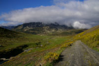 La Coma d en Garcia, la station de Porte Puymorens dans les nuages