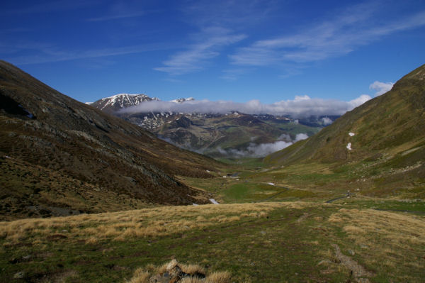 La Coma d en Garcia, la station de Porte Puymorens dans les nuages