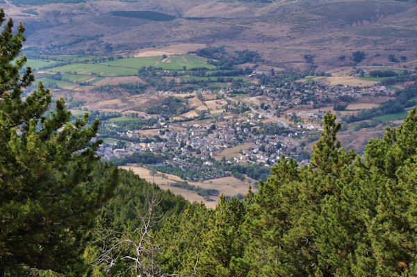 Saillagouse depuis le Montcalt