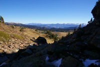 Le vallon menant au Puig Carlit