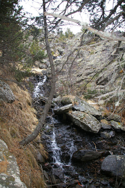 La cascade du Rec de l'Estany de Font Viva