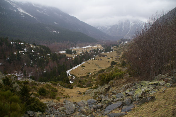 Le vallon de Font Viva depuis Cortal Michette