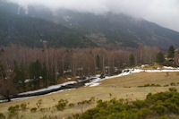 Le vallon de Font Viva depuis Els Camps de la Costa