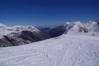 La haute valle de l_Arige, vers l_Hospitalet prs l_Andorre