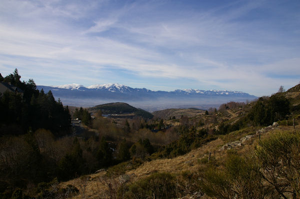 En montant au dessus du Rec d'Egat